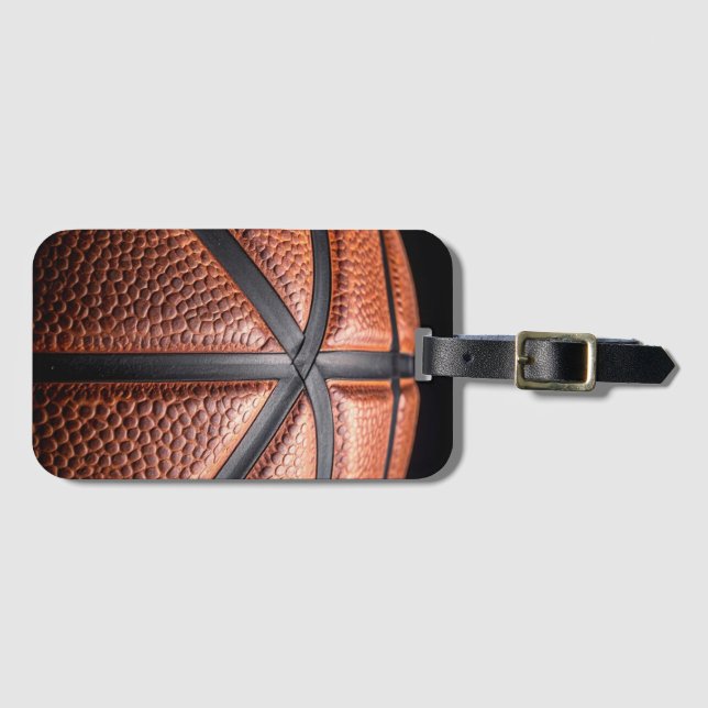 Etiqueta De Bagagem basketball (Frente Horizontal)