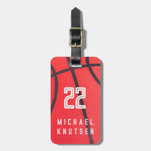 Etiqueta De Bagagem Basquete Personalizado