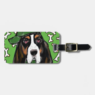 Etiqueta De Bagagem Basset Hound