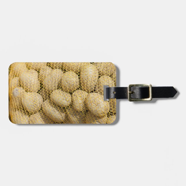 Etiqueta De Bagagem Batatas (Frente Horizontal)