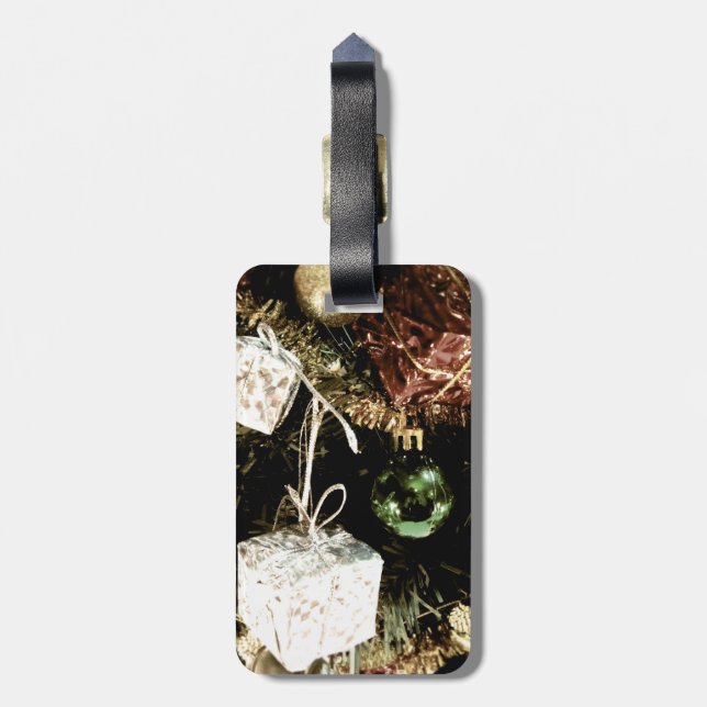 Etiqueta De Bagagem Baubles (Traseira Vertical)