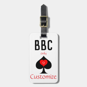 Etiqueta De Bagagem BBC Apenas Sinal de Espada Lâmina Thunder_Cove