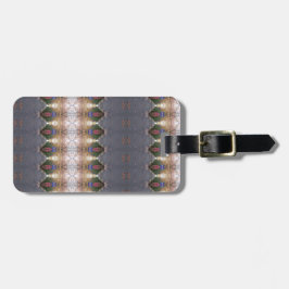 Etiqueta De Bagagem BC Fall Trees Ikat 7