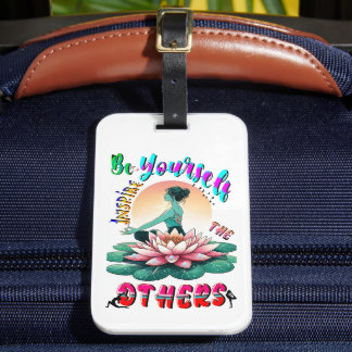 Etiqueta De Bagagem Be Yourself Inspire The Others