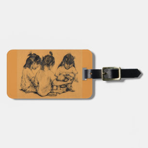Etiqueta De Bagagem Beach Bunnies