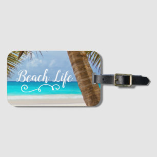 Etiqueta De Bagagem Beach Life