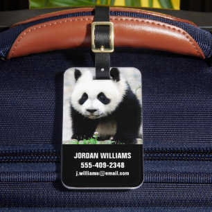 Etiqueta De Bagagem Bebês Mais Pobres   Bebê-Panda