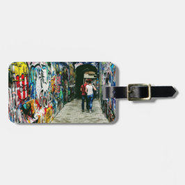Etiqueta De Bagagem Beco grafite