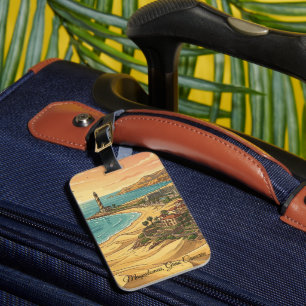 Etiqueta De Bagagem Bela paisagem de Maspalomas Gran Canaria Dunas
