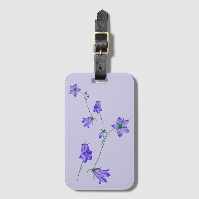 Etiqueta De Bagagem belas campainhas (Frente Vertical)