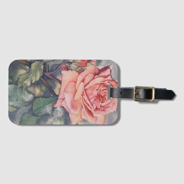 Etiqueta De Bagagem Bella Flora (Frente Horizontal)