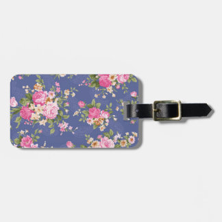 Etiqueta De Bagagem Belo design floral