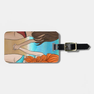 Etiqueta De Bagagem Best Friends Luggage Tag