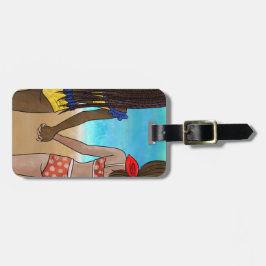 Etiqueta De Bagagem Best Friends Luggage Tag