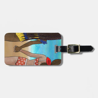 Etiqueta De Bagagem Best Friends Luggage Tag