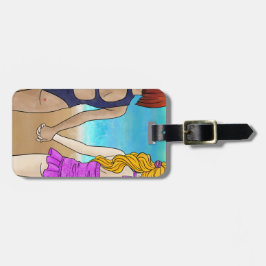 Etiqueta De Bagagem Best Friends Luggage Tag