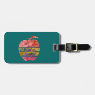 Etiqueta De Bagagem Biblioteca Apple