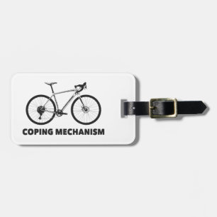 Etiqueta De Bagagem Bicicleta do mecanismo de cópia