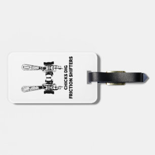 Etiqueta De Bagagem Bicicleta pintinhos Dig Fricters