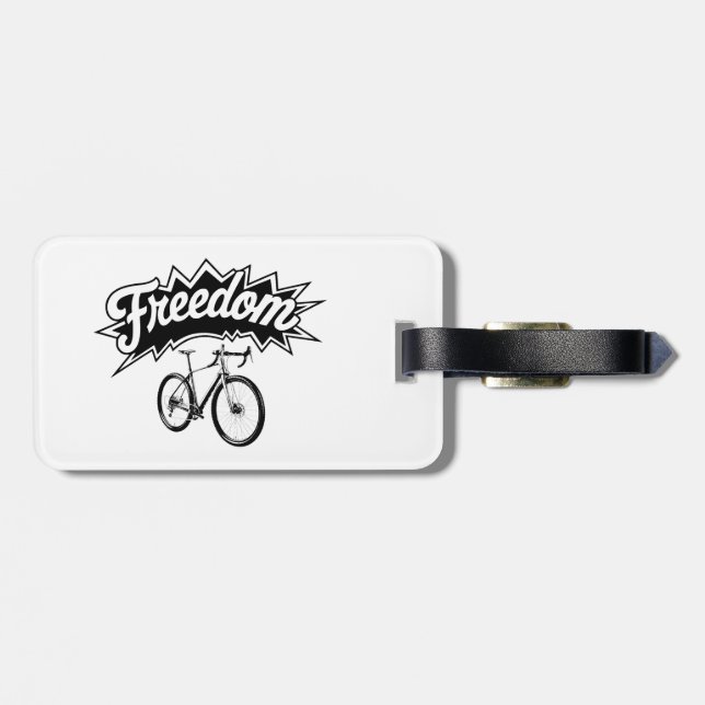 Etiqueta De Bagagem Bicicletas São Liberdade (Traseira Horizontal)