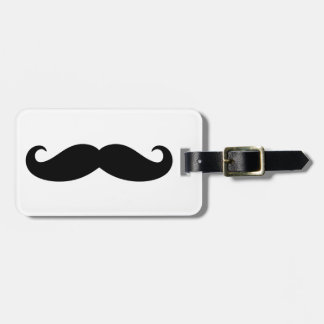 Etiqueta De Bagagem Bigode do bigode, design do Moustache