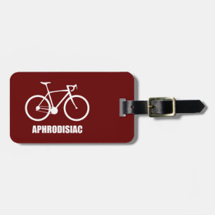 Etiqueta De Bagagem Bike Aphrodisiac