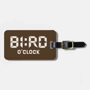 Etiqueta De Bagagem BIRD O'Clock