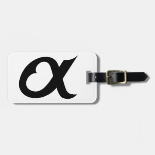 Etiqueta De Bagagem black alpheart