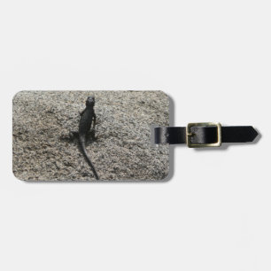 Etiqueta De Bagagem Black Lizard