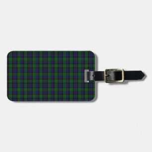 Etiqueta De Bagagem Blackwatch Tartan