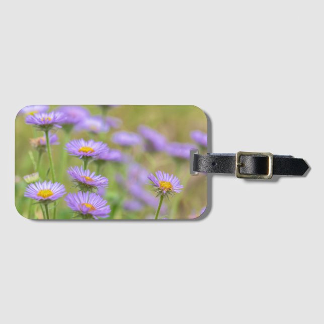 Etiqueta De Bagagem Blooming Seaside Daisies (Frente Horizontal)
