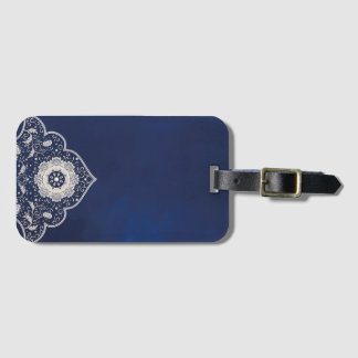 Etiqueta De Bagagem  Blue elegant Turkish Design