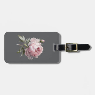 Etiqueta De Bagagem Blush Rose Luggage Tag — Lumina & Ash Collection