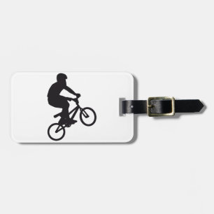 Etiqueta De Bagagem BMX motorista trick jump