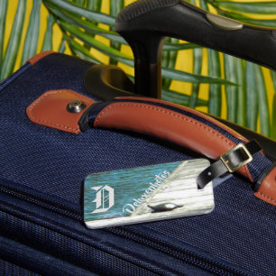 Etiqueta De Bagagem Boca de Tartaruga de Instantâneo