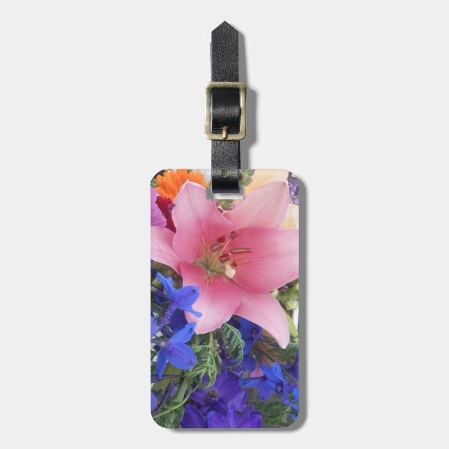 Etiqueta De Bagagem Bodichon (Frente Vertical)