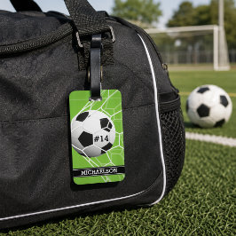 Etiqueta De Bagagem Bola de Futebol GOAL