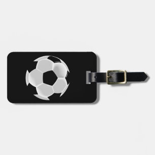 Etiqueta De Bagagem Bola do futebol do futebol do futebol