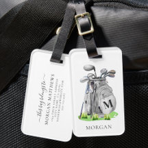 Bolsa de Golfe Monograma