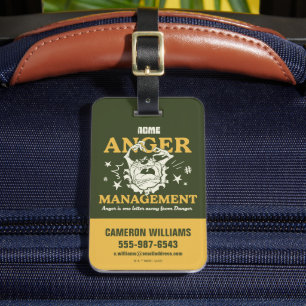 Etiqueta De Bagagem BOLSAS DE CARRO™ TAZ™ ACME Anger Management