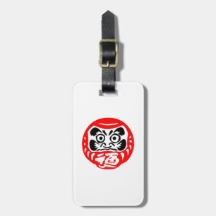 Etiqueta De Bagagem Boneco Daruma