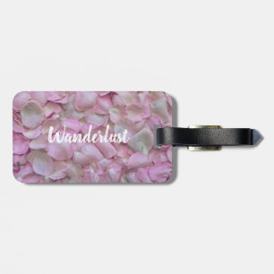 Etiqueta De Bagagem Bonito Cotação Floral Wanderlust etiqueta de bag