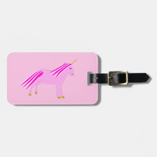 Etiqueta De Bagagem Bonito Menina Rosa Menininha Personalizada