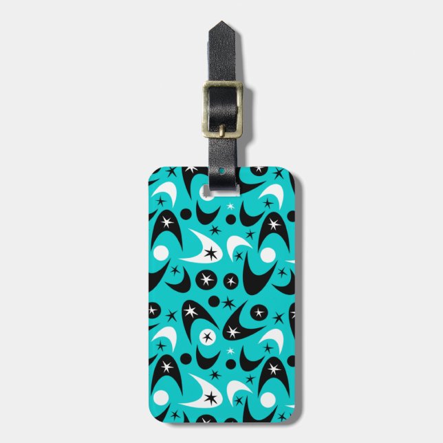 Etiqueta De Bagagem Boomerangs Retro (Frente Vertical)