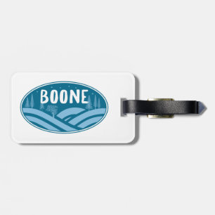 Etiqueta De Bagagem Boone Carolina do Norte ao Ar Livre