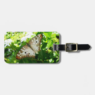 Etiqueta De Bagagem Borboleta em Jasmine Fotografia sobre Natureza Tro