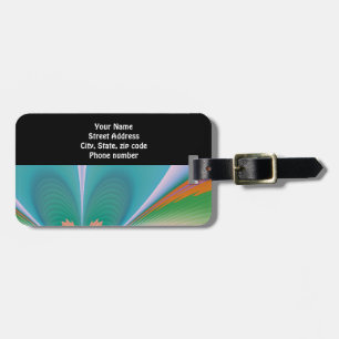 Etiqueta De Bagagem Borboleta - Identificador de Bagagem Personalizado
