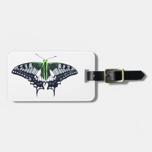 Etiqueta De Bagagem Borboleta Swallowtail de Sinalizador Agender