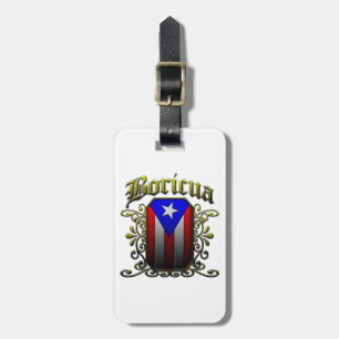 Etiqueta De Bagagem Boricua