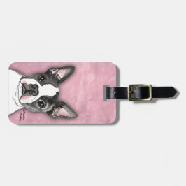 Etiqueta De Bagagem Boston Terrier
